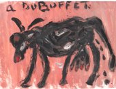 a dubuffet cortesia nel amaro courtesy from the artist to klauss van damme all rights reserved vegap